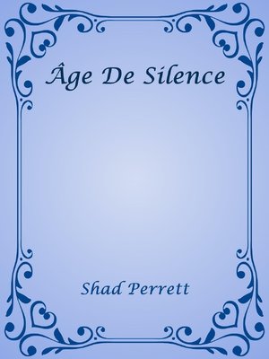 cover image of Âge De Silence